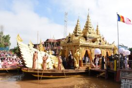PhaungdawU Pagoda ceremony held briefly this year