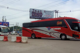 About 8,000 passengers board express buses of two Yangon-based highway bus terminals every day