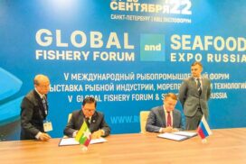 Myanmar, Russia ink bilateral cooperation in aquatic products sector