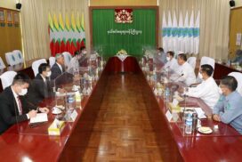 MoBA Union Minister receives Chinese Ambassador to Myanmar