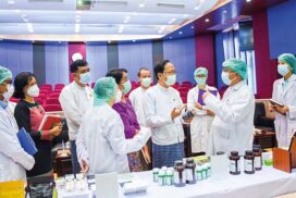 Union Health Minister inspects traditional medicine factories in Yangon