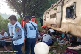 3 dead, 14 injured in bus accident on Yangon-Mandalay expressway