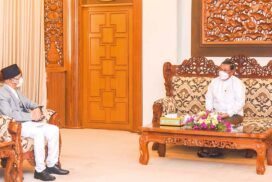 MoFA Union Minister receives Nepali Ambassador to Myanmar