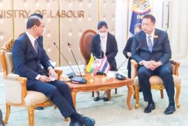 MoL Deputy Minister meets Thai Labour Minister