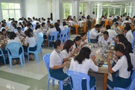 MoI Union Minister inspects MRTV (Nay Pyi Taw), enjoys lunch with staff