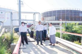 MoC Union Minister inspects fuel storage facilities of MESDP Co Ltd