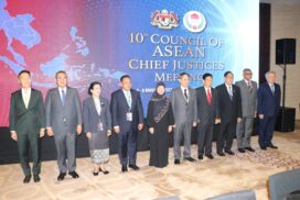 Union Chief Justice-led Myanmar delegation attends 10th Council of ASEAN Chief Justices’ Meeting-CACJ in Malaysia