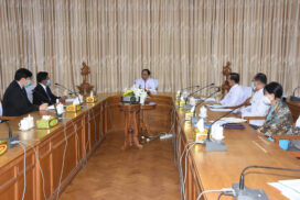 MoH Union Minister receives delegation led by WHO Resident Representative to Myanmar