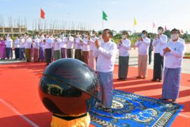 Naypyitaw State Academy will be facilitated with modern teaching techniques, curricula and teaching aid, modern laboratory accessories and libraries on par with Yangon and Mandalay universities: Senior General