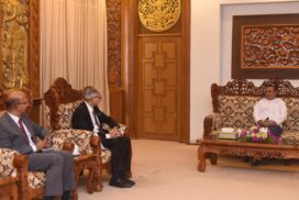 MoFA Union Minister receives Indian delegation led by Foreign Secretary of India