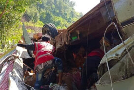 Eight killed as vehicle overturns on Myawady-Kawkareik Asia Highway