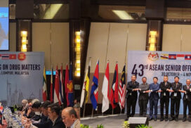 Myanmar delegation attends 43rd ASEAN Senior Officials Meeting on Drug Matters (ASOD) and its related meetings
