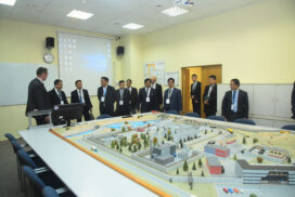 Myanmar delegation on study tour of university and nuclear power plant in Moscow