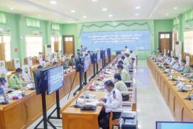 SAC members attend meeting on accuracy of basic voter lists in Kayin State
