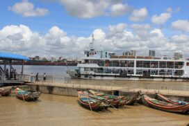 Number of ferry trips between Pansodan and Dala reduced