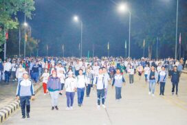 Nay Pyi Taw collective walk held in December week 3