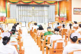 MoH Union Minister attends 2022 World AIDS Day in Nay Pyi Taw
