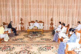 MoH Union Minister receives Regional Director of UNOPS