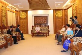 MoFA Union Minister receives Cambodian Ambassador to Myanmar