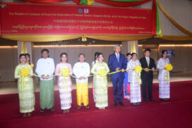 Handover ceremony of National Theatre (Yangon) held