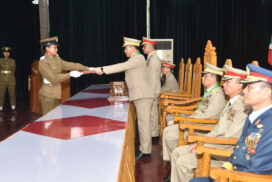 Ceremony to commission graduates of 9th Intake of Female Cadet Course (Hmawby) held