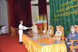 Commissioning ceremony of graduates of 23rd Intake of DSMA held
