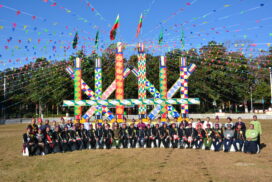 SAC members, Union ministers inaugurate Diamond Jubilee Kachin State Day Ceremony, attend Myanmar Traditional Boxing Challenges