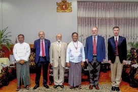 MoALI & MoCRD Union Minister meets Senior Vice-President of Russia-Myanmar Association