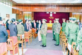 Tatmadaw members need to practise taking severe action against enemies while contributing to the people: Senior General