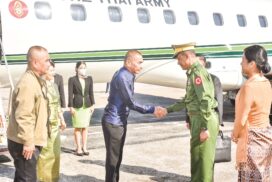 High-Level Delegation of Royal Thai Armed Forces departs from Myanmar
