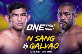Aung La N Sang to fight against Galvao today in ONE Championship event