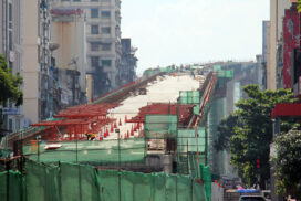 New Yangon-Dala River Bridge construction expected      to complete 100% in early 2024