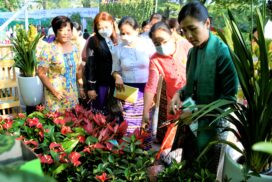Vegetable, Fruit and Horticultural show, awarding ceremony in commemoration of Diamond Jubilee Independence Day held in Yangon