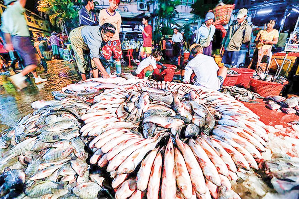 Maungtaw trade post outperforms trade target in Jan 2023
