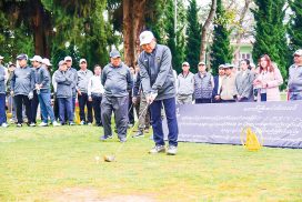 SAC member attends kick-off ceremony for golf tourney marking 76th Shan State Day