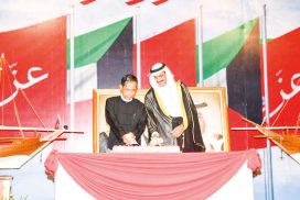 MoIC Union Minister attends reception for Kuwait's 62nd National Day and 32nd Independence Day