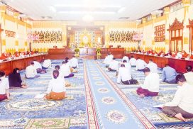Eighth 47-member State Sangha Maha Nayaka Committee holds 13th Plenary Meeting
