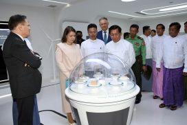 SAC Chairman PM Senior General Min Aung Hlaing opens Myanmar’s first-ever nuclear technology information centre