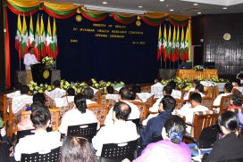Opening ceremony of 51st Myanmar Health Research Congress held