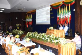 Paper reading session of 51st Myanmar Health Research Congress launched for first day