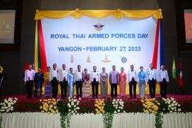 Reception held to commemorate Royal Thai Armed Forces Day