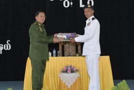 Happily serving assigned duties for benefiting military and local areas: Senior General
