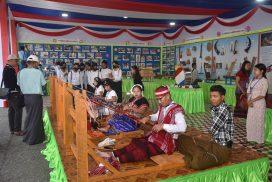 Ethnic traditional food booths, local product salerooms continued marking 76th Anniversary Union Day