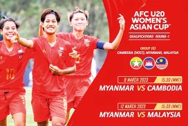 Asian qualifiers schedule released for Myanmar women’s U-20 team