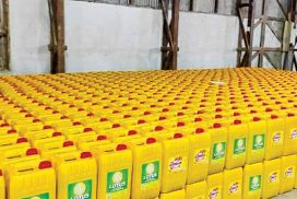 Palm oil wholesale reference price for Yangon Region dips