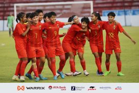 Myanmar U-20 Women’s Team advances to Asian Cup U-20 Women’s 2nd round Qualifiers
