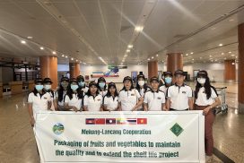 15 staff of Htonebo Post-harvest Technology Training Centre, Department of Agriculture leave for Thailand
