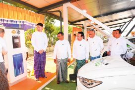 First-ever EV Charging Station inaugurated in Nay Pyi Taw