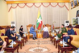 SAC Member DPM Union Home Affairs Minister receives Chinese Ambassador