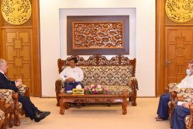 MoFA Union Minister receives Myanmar Honorary Consul-General to Austria